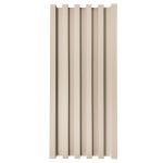 Wandlamellen Abschlussleiste Glitzer Ecru 2,4 x 4,3 cm - 2,7 m – Bild 4