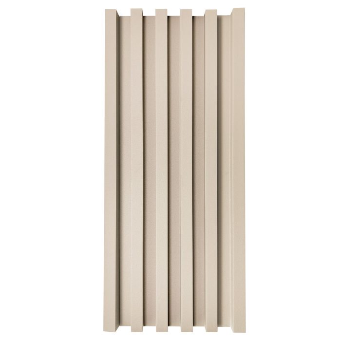 Wandlamellen Abschlussleiste Glitzer Ecru 2,4 x 4,3 cm - 2,7 m – Bild 4