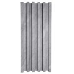 Wandlamellen Startleiste Glitzer Grau 2,4 x 2,4 cm - 2,7 m – Bild 4
