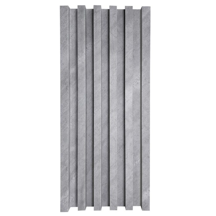 Wandlamellen Startleiste Glitzer Grau 2,4 x 2,4 cm - 2,7 m – Bild 4