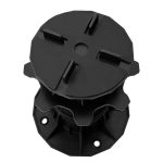 Gummiauflage 1,5 mm für Stelzlager unter Platten Ø 9,7 cm – 1000 Stk. – Bild 2