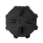 Gummiauflage 1,5 mm für Stelzlager unter Platten Ø 9,7 cm – 1000 Stk. – Bild 3