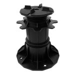 Gummiauflage 1,5 mm für Stelzlager unter Platten Ø 9,7 cm – 1000 Stk. – Bild 4