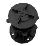 Gummiauflage 1,5 mm für Stelzlager unter Platten Ø 5,5 cm – 1000 Stk. – Bild 3